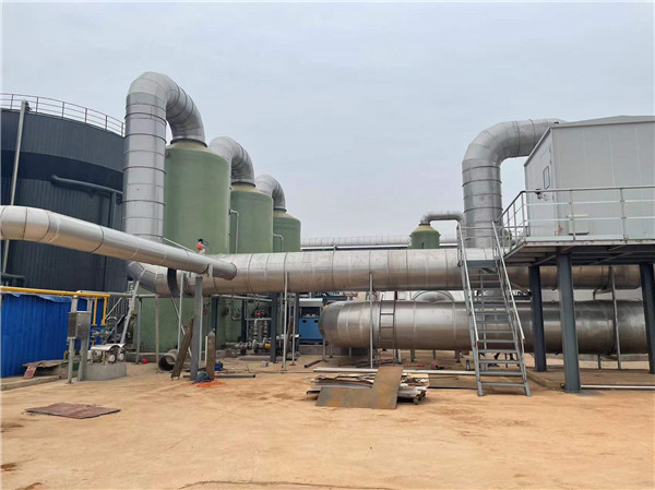 濟民可信生(shēng)物製藥廠廢氣處理